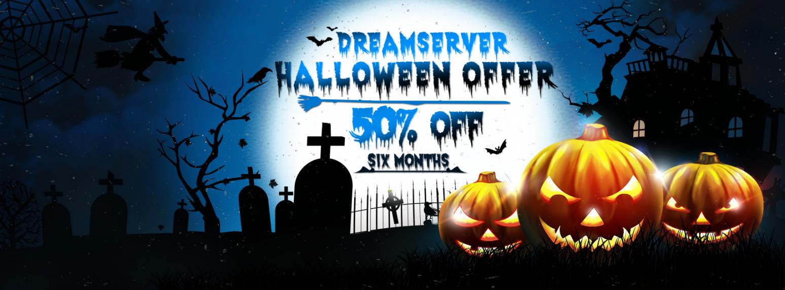 Dreamserver Halloween Offer 50 Off Bladeserver Six Months Images, Photos, Reviews