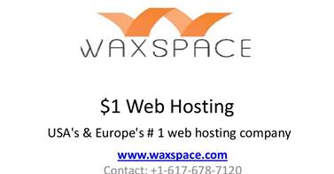 Name:  Waxspace - Shared Web Hosting Company ( 654 Web Hosting ).jpg
Views: 104
Size:  9.0 KB